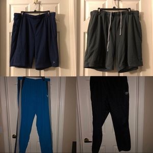 XXL MENS ATHLETIC SHORTS AND PANTS OLD NAVY